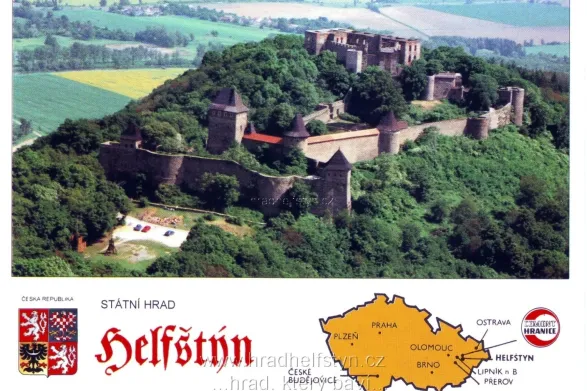 Helfštýn, VF, vydal Grafiatisk, Pressfoto, prošlá r. 1999