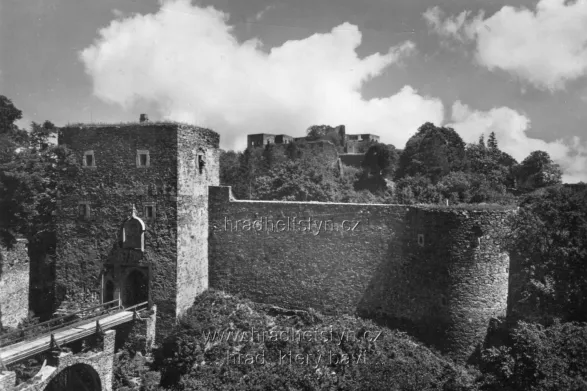 Helfštýn, VF, nakladatelství Orbis, prošlá 1961