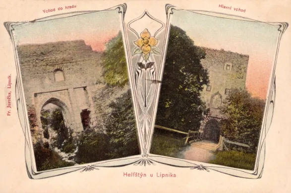 Helfštýn, MF, vydal Fr. Jurečka Lipník