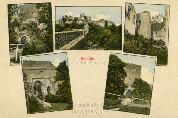 Helfštýn, MF, prošlá 1917