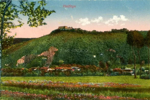 Helfštýn, MF, prošlá 1925